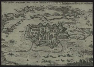 Warhaffte Contrafactur der Statt Memmingen sampt der Belagerung und Abzug : Anno 1647, den 13./23. Novem.