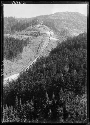 Österreich, Steiermark. Erzberg mit Bergstation