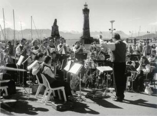 Konzert auf der Lindauer Promenade