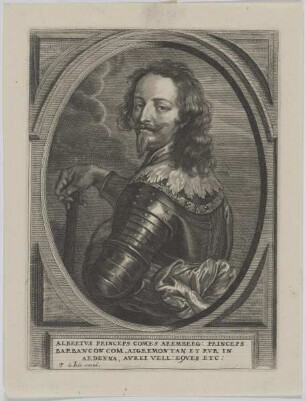 Bildnis des Albertvs Aremberg