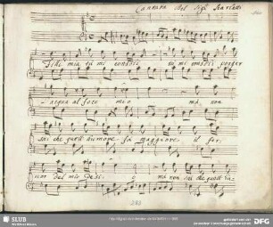 Alessandro Scarlatti - Filli mia tu mi consoli