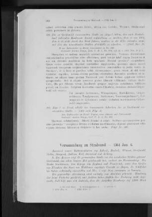 Versammlung zu Stralsund. - 1364 Jan. 6.