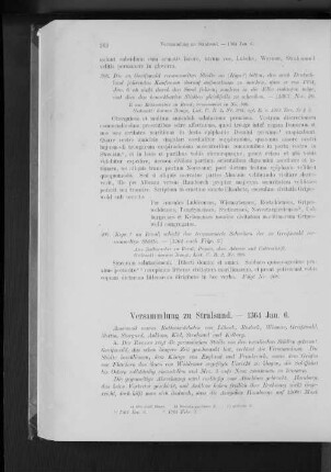 Versammlung zu Stralsund. - 1364 Jan. 6.