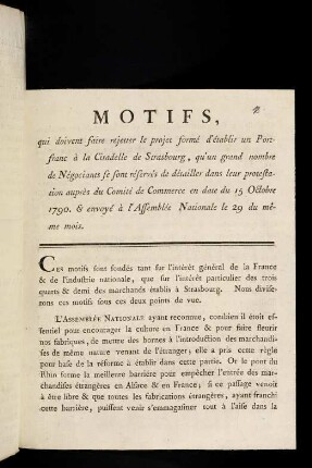 1-7, Motifs, qui doivent faire ...
