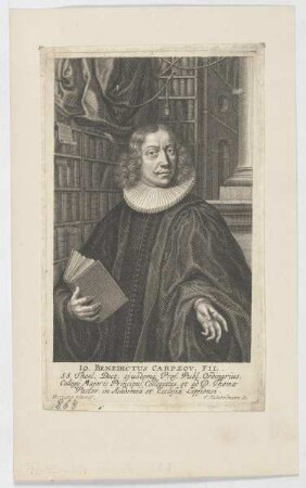 Bildnis des Io. Benedictus Carpzov