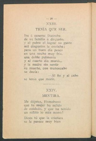 XXIV. - Mentira.