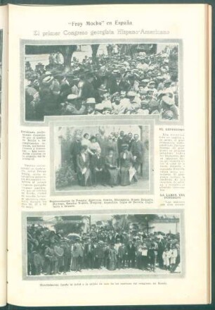 "Fray Mocho" en España : El primer Congreso georgista Hispano-Americano