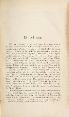 Handbuch der ausübenden Witterungskunde : Geschichte und gegenwärtiger Zustand der Wetterprognose, 2. Gegenwärtiger Zustand der Wetterprognose