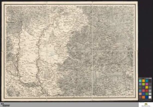 Das Osmanische Reich in Europa mit einem Theile desselben in Asien nebst den angränzenden oesterreichischen und russischen Gebieten in dem Stande vom Jahre 1828 : Bearbeitet in 6 Blättern nach den besten Quellen