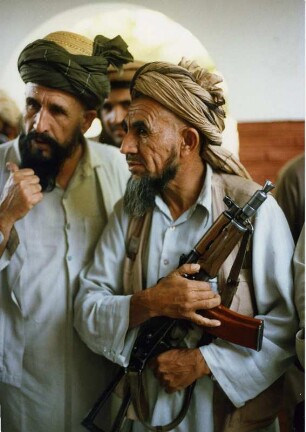 Afghanische Kämpfer : Afghanische Mudschahedin, 1986