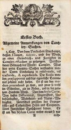 Nähere Anzeige derer Cantzley-Sachen, welche in der Moserischen Staats- und Cantzley-Academie Dritten Claß abgehandelt werden