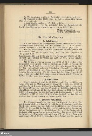 35. Wirtschaftswesen