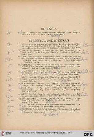 Irdengut (Nr. 731)
