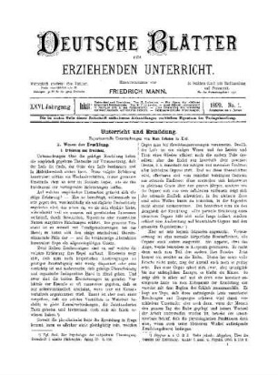 Unterricht und Ermüdung