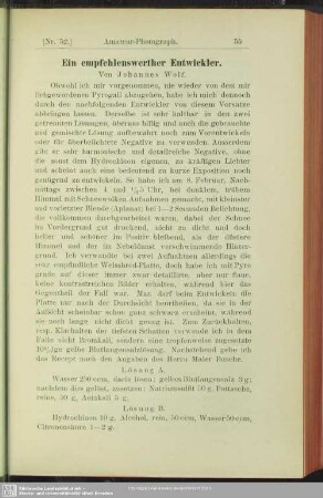 Ein empfehlenswerther Entwickler