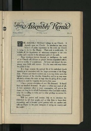 No. 6, June 1907