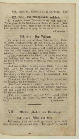 VIII. Wiesen, Aecker und Weinberge