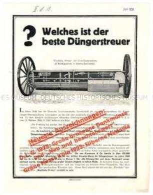 Welches ist der beste Düngerstreuer?