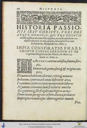 Historia passionis iesu christi