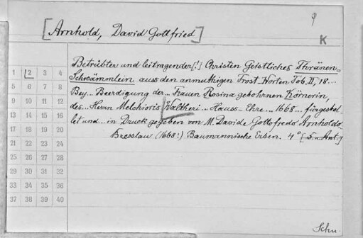 Walther, Melchior - Wedingius, Gabriel