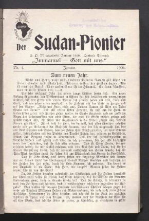 Nr. 1. Januar 1906