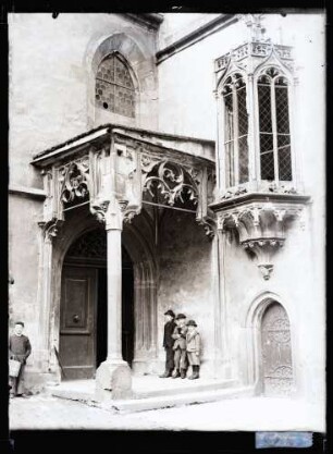 Stadtkirche; Gotische Vorhalle, 1910