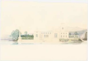 Schloss am Wasser: Rückansicht