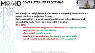 Covariate data and spatial mapping
