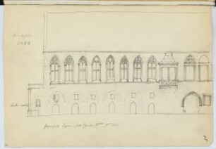 Rathaus, Amberg: Ansicht (aus: Skizzen- und Fotoalbum 15)