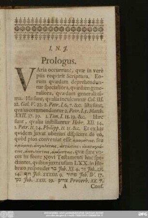 Prologus.