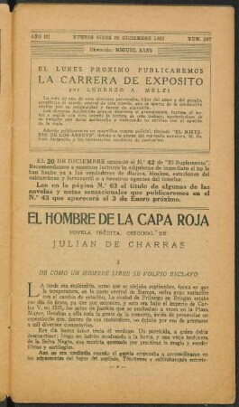 1922006267: El hombre de la capa roja