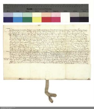 Revers Michaels von Sternberg bezüglich der Belehnung mit zwei Vorwerken in Milz und weiteren im Einzelnen aufgeführten Lehen durch Wolfgang [Schutzbar gen. Milchling], Abt von Fulda