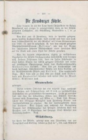 Die Flensburger Föhrde.