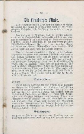 Die Flensburger Föhrde.
