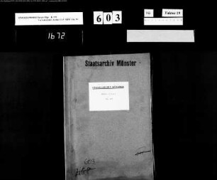 Rechnung der Stadt Drolshagen Bd.5