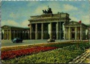 Brandenburger Tor von Osten gesehen