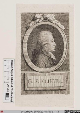 Bildnis Georg Simon Klügel