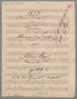Keyboard pieces; pf; op. 124/1 - BSB Mus.Schott.Ha 13128