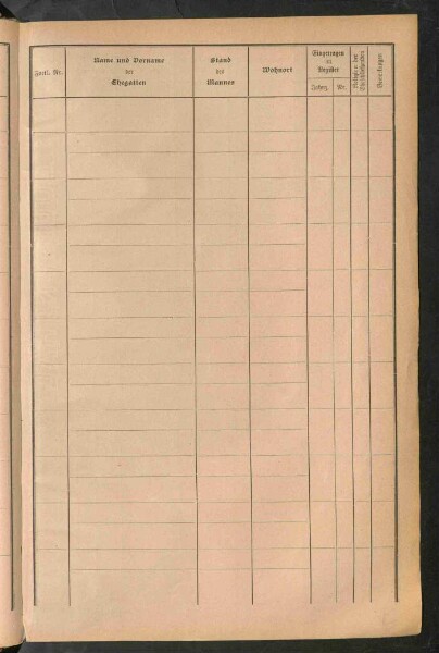 Standesamtsbuch der Stadt Aschaffenburg: Register Eheschließungen 1927 - 1929