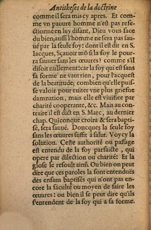 Les Antitheses et Contrarietez de Jean Huss, et Luther, ensemble de Zvingle & de Calvin, sur les points de la religion qui sont en controverse