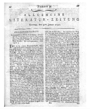 Neues militärisches Journal. Zweiter Band. Hannover: Helwing, 1788