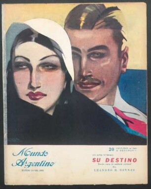 La pareja melancólica [Dibujo]