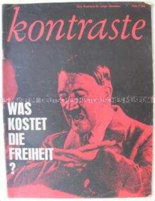 Sonderheft der Jugendzeitschrift "kontraste" zur Aufarbeitung der NS-Diktatur