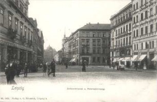 Leipzig: Zeitzerstrasse u. Peterssteinweg