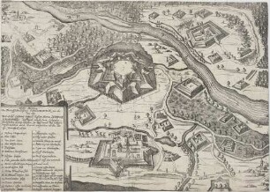 Wahre Abbildung/ Der Fürtrefflichen Vestung PHILIPPSBURGR, wie die/ von dem/ Wol-Edel gestreng unndt Vesten Herrn LUDWIGE/ SCHMIDTBERG, Der Reich unndt Cron Schweden/... 6/16 January Ao, 1634.