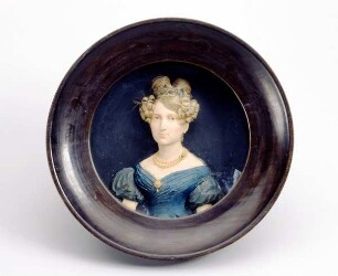 Wachsportrait: Großherzogin Sophie von Baden
