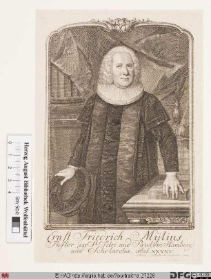 Bildnis Ernst Friedrich Mylius
