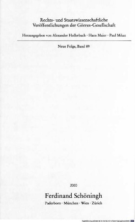 Sachlogik als Naturrecht? : zur Rechtsphilosophie Hans Welzels (1904 - 1977)