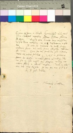 Luther an Spalatin. betrifft: Rückgabe eines Streits in einer Ehesache an Spalatin