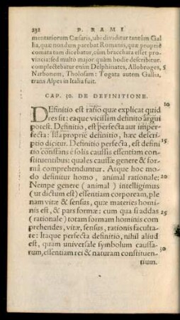 Cap. 30. De Definitione.